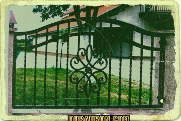 ornamental iron fence
